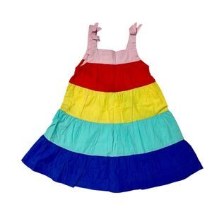 Hanna Andersson Colorblock Twirl Dress 18-24m